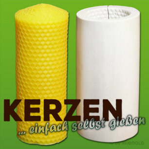 Kerzengießform Wabenkerze Kerzengießform "Wabenkerze"